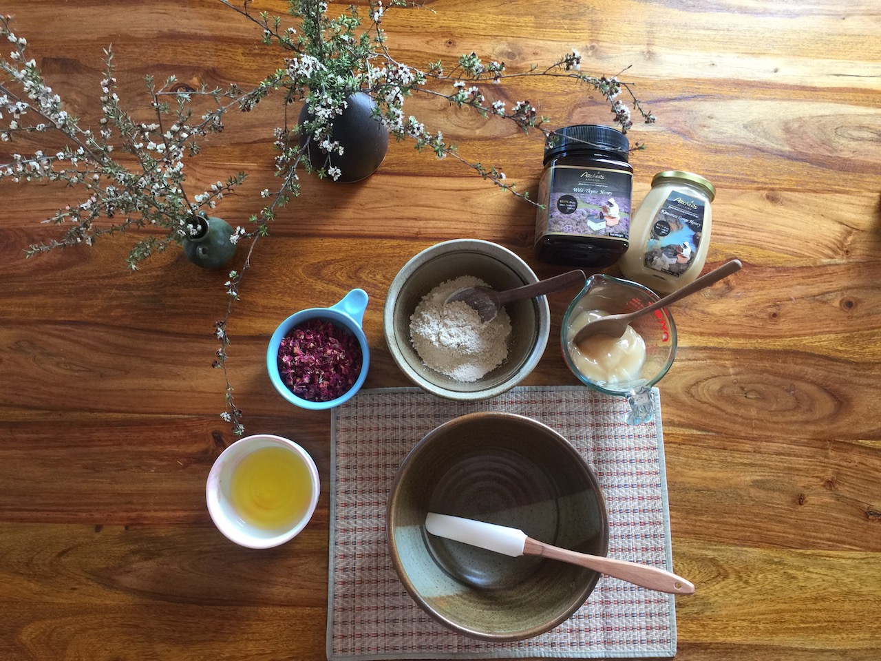 Honey Mud Ingredients