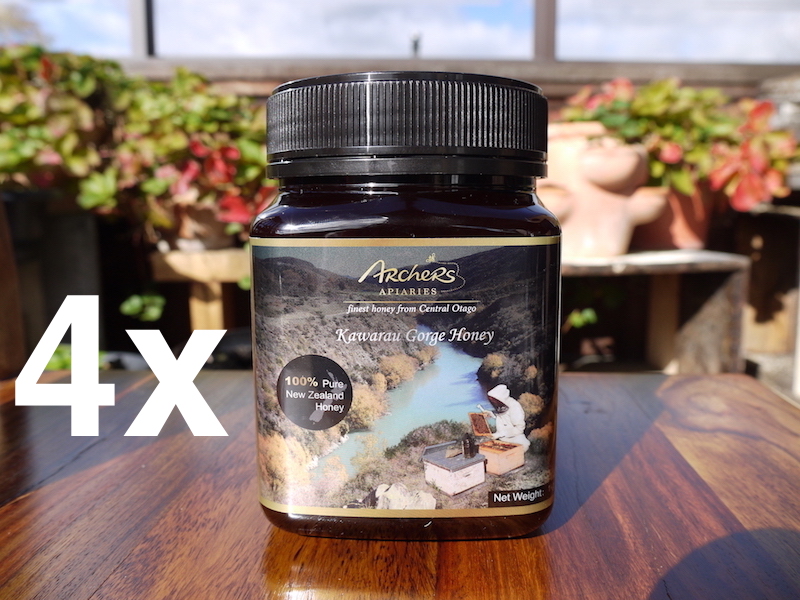 Special - 4 x Kawarau Gorge Honey 1kg (total 4 kg)