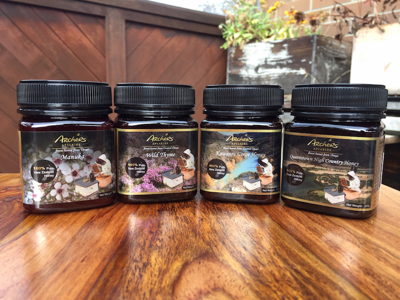 Special - 4 x 250g Otago Honey(4 different types)